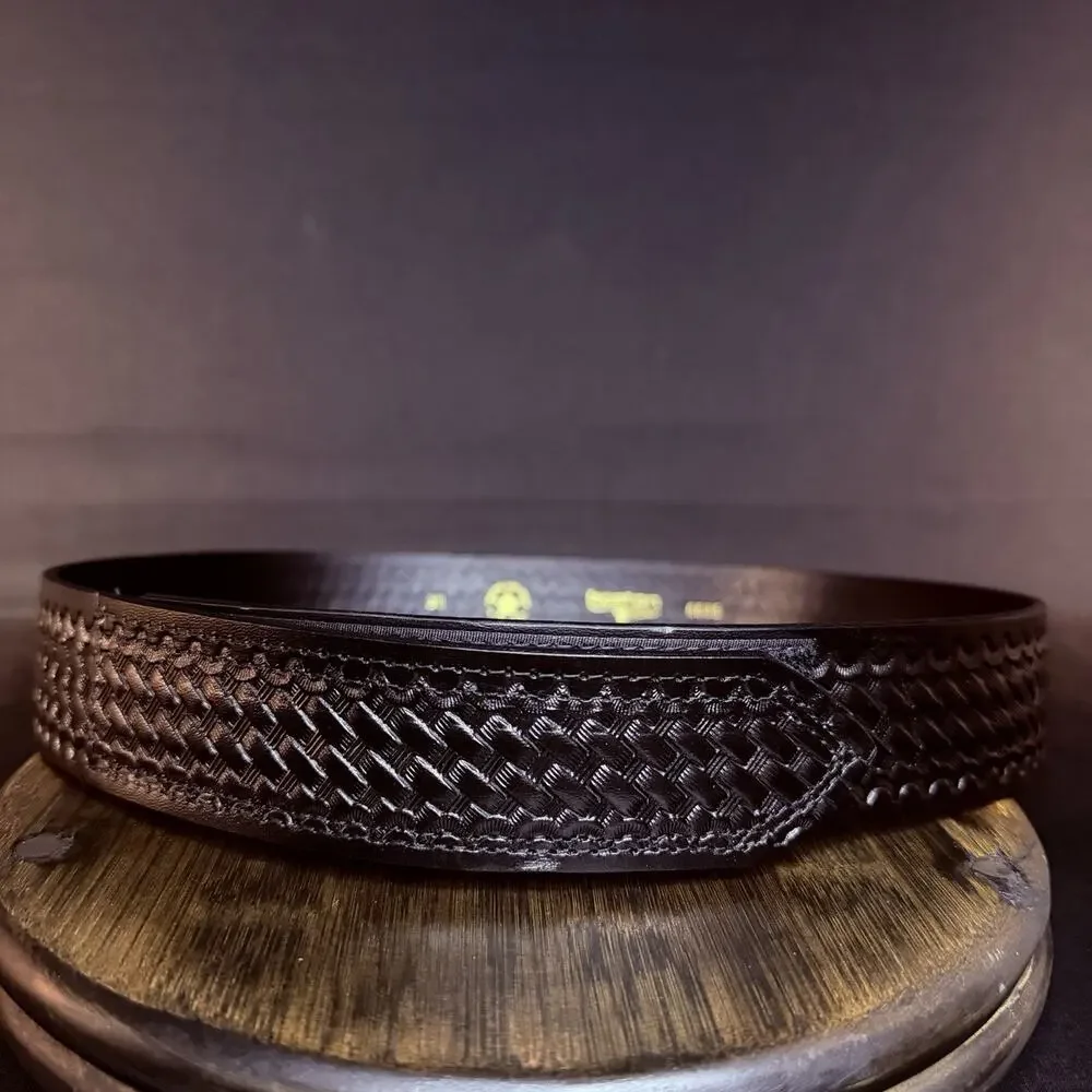 Boston Leather Hook & Loop Duty Belt Size 38